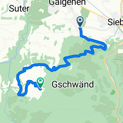 Mosenstrasse nach Ruchweid