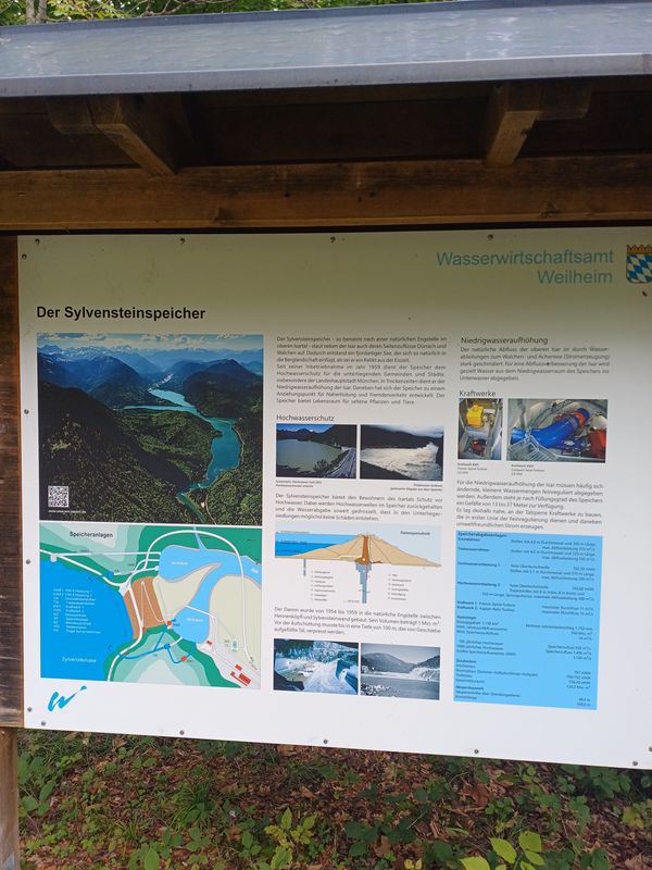 Vom Sylvensteinspeicher durchs Rißtal nach Hinterriß und zurück