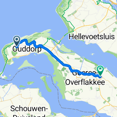 Klepperstee-Preekhil, Ouddorp nach Prinses Irenestraat, Middelharnis