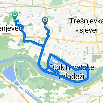 Ulica Antuna Šoljana, Zagreb to Ulica Vilima Korajca, Zagreb