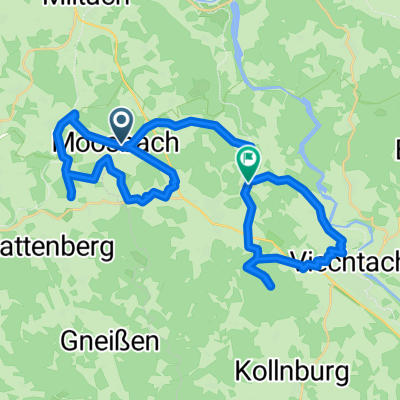 Moosbach Abzw. Pfarrhofstr. - Prackenbach nach Fichtental