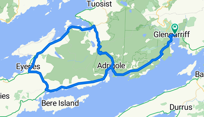 Eccles Hotel, Glengarriff to Eccles Hotel, Glengarriff