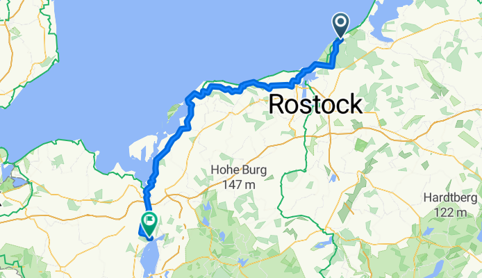 Ostseering, Graal-Müritz nach Birkenstraße, Bad Kleinen