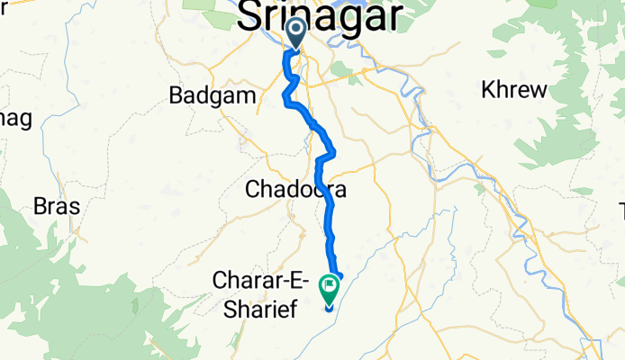 Srinagar - Tsrār Sharīf