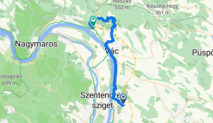 Útvonal innen: Ady Endre út