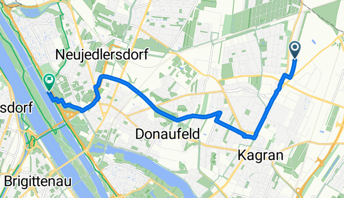 Spitzweg, Wien nach A22, Wien