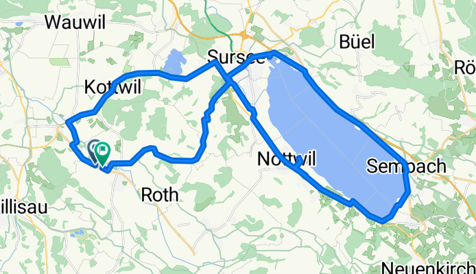 Schutz, Grosswangen nach Schutz, Grosswangen