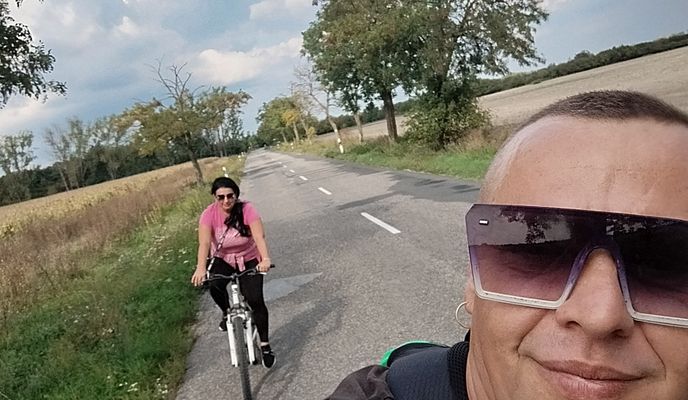 Foto 2 de la ruta de Bikemap "Sídl. M. Corvina - Sídl. M. Corvina"