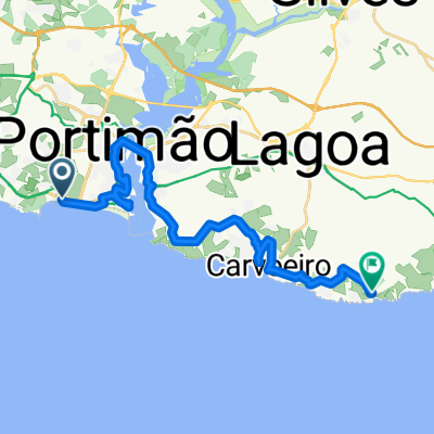 Portimão, Portimão to Rua dos Pescadores, Lagoa