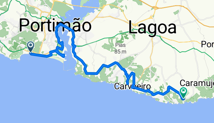 Portimão, Portimão to Rua dos Pescadores, Lagoa