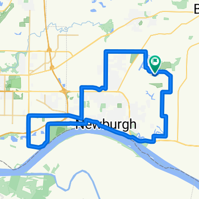 Brompton Dr, Newburgh to Brompton Dr, Newburgh