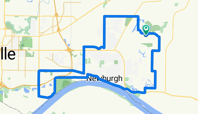 Brompton Dr, Newburgh to Brompton Dr, Newburgh