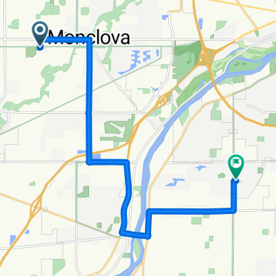 Stover Dr, Monclova to Brampton Park Rd, Perrysburg