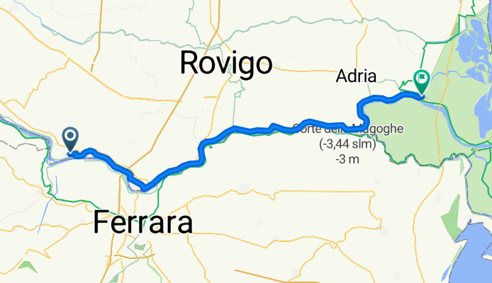 Da Gaiba a Porto Viro