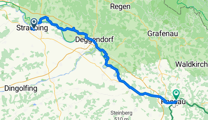 8 Straubing nach Passau