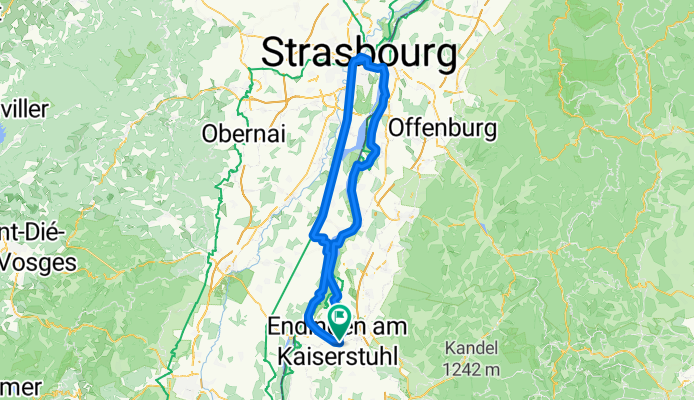 Vom Kaiserstuhl nach Strasbourg und zurück 🇫🇷