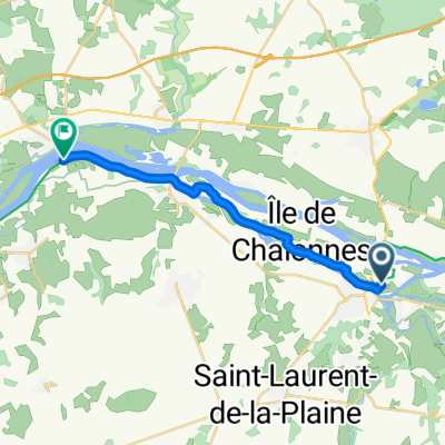 Levée de la Grêlerie, Chalonnes-sur-Loire to Le Port, Mauges-sur-Loire