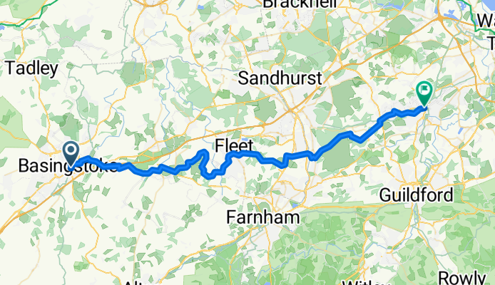 From Basingstoke to Woking