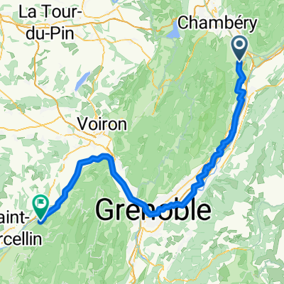 Lac st. André - cognin des gorges