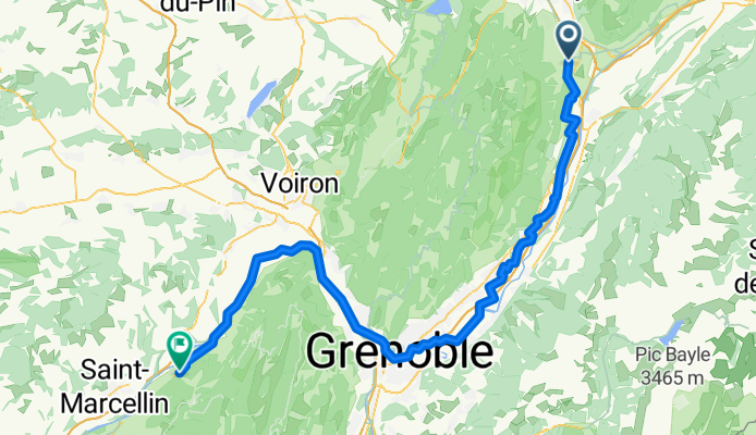 Lac st. André - cognin des gorges