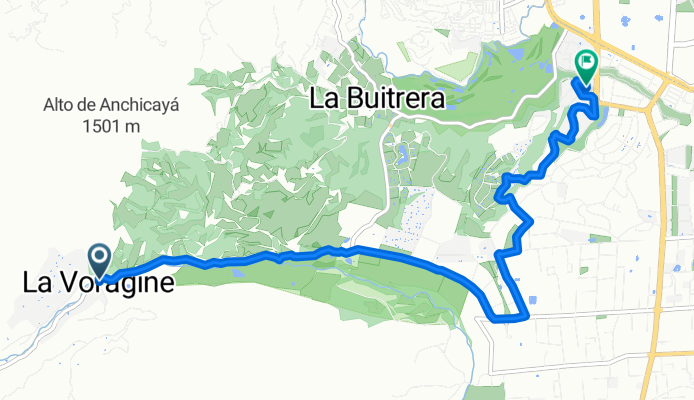 De La Voragine Fin de ruta a Carrera 12B -