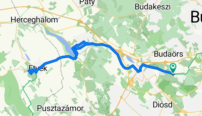 Kolozsvári utca, Budaörs nach Kolozsvári utca, Budaörs