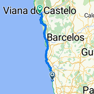 Labruge, Labruge to Rua de Diogo Cão, Viana do Castelo