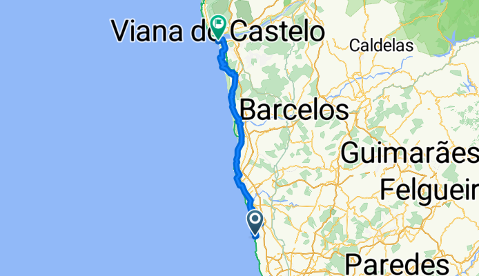 Labruge, Labruge to Rua de Diogo Cão, Viana do Castelo