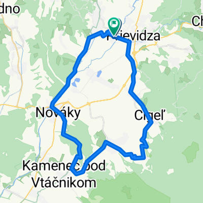 Milana Rastislava Štefánika, Prievidza až Milana Rastislava Štefánika, Prievidza