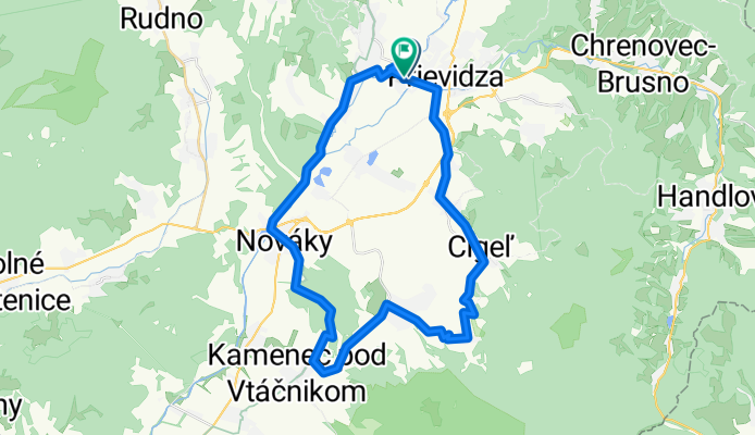 Milana Rastislava Štefánika, Prievidza až Milana Rastislava Štefánika, Prievidza