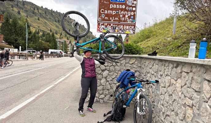 Photo 1 of the Bikemap route "Sellaronda" Photo 1 of the Bikemap route "Sellaronda"