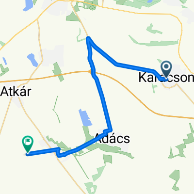 Puky Miklós út, Karácsond - Vámosgyörk