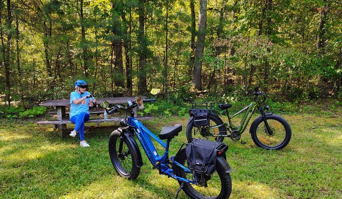 Photo 1 of the Bikemap route "Iron Hill Trail @ Red Top Mountain"