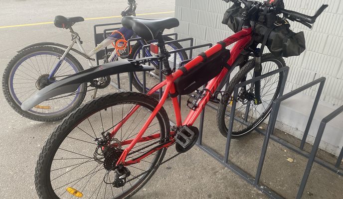 Foto 2 del percorso Bikemap "Кораблестроителей улица, Санкт-Петербург до Кораблестроителей улица, Санкт-Петербург" Foto 2 del percorso Bikemap "Кораблестроителей улица, Санкт-Петербург до Кораблестроителей улица, Санкт-Петербург"