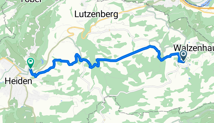 Ledi, Walzenhausen nach Bahnhofstrasse, Heiden