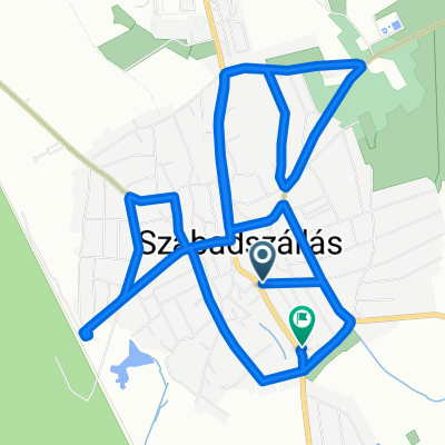 József Attila utca, Szabadszállás - Bocskai István utca, Szabadszállás