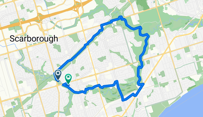 Bendale Park Tr, Toronto to Gaiety Dr, Toronto