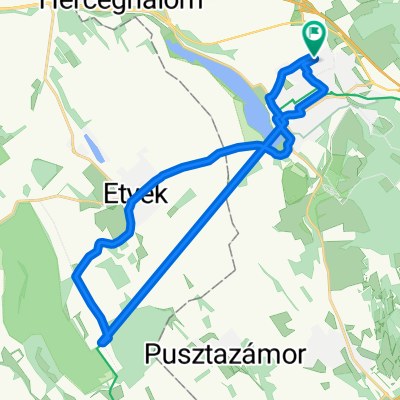 Ritsman Pál utca - Etyeki pihenő