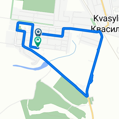 Фестивальна вулиця, Zdolbuniv to Фестивальна вулиця, Zdolbuniv