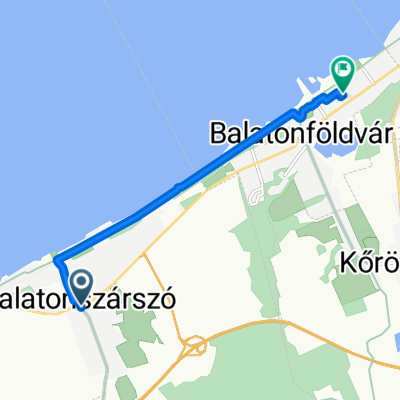 Szóládi utca, Balatonszárszó - Jókai Mór utca, Balatonföldvár