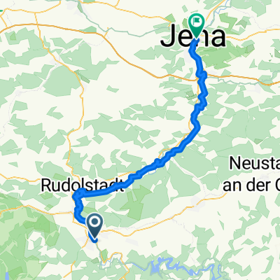 Kulmbacher Straße nach Wenigenjenaer Ufer