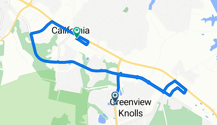 Military Ln, Great Mills to Alton Ln, California