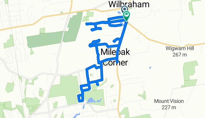 Main St, Wilbraham to Main St, Wilbraham