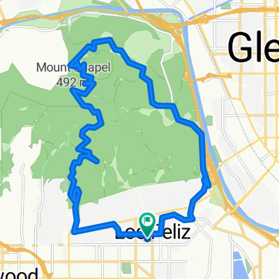 Rodney Dr, Los Angeles to Rodney Dr, Los Angeles