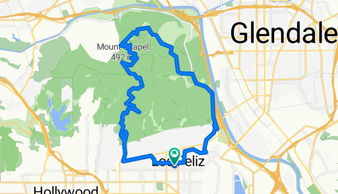 Rodney Dr, Los Angeles to Rodney Dr, Los Angeles