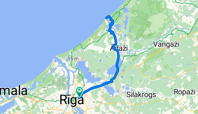 A. Čaka iela, Рига до A. Čaka iela, Рига