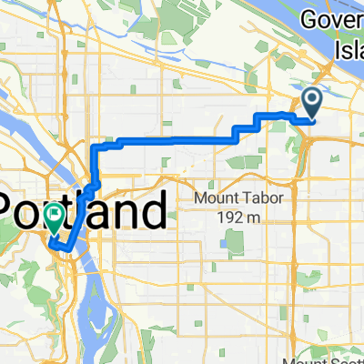 Northeast Skidmore Street to Southwest Harrison Street