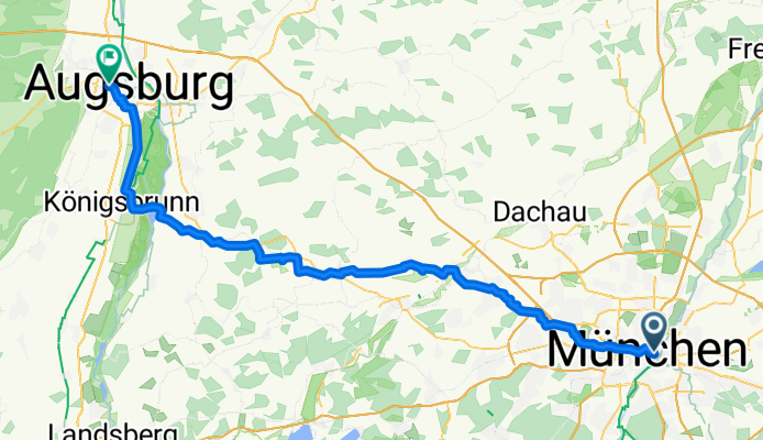 München - Augsburg