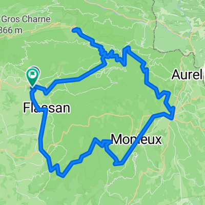 Route in Bédoin