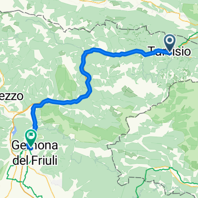 Tarvisio-Gemona Ai Pioppi 64 km Bledtol Tarvisioig transzfer